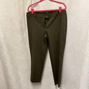 Liz capri size olive green dress new no tag